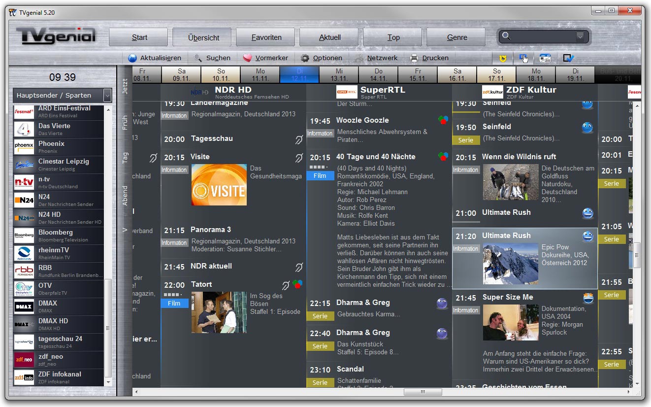 TVgenial Ihr Online TV Programm TVgenial Ihr Online TV Programm