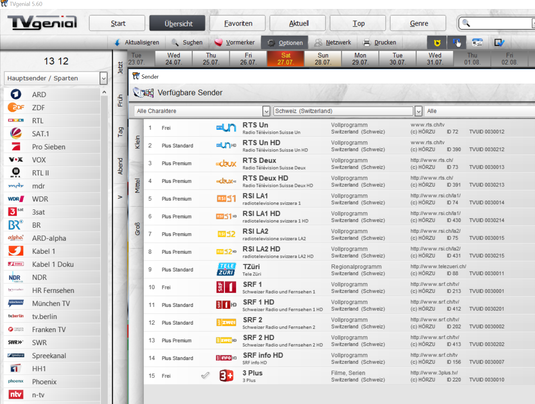 Fernsehprogramm Schweiz Alle TV Sender Im berblick Fernsehprogramm Schweiz Alle TV Sender Im berblick